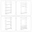 Solid Wood Freestanding Bathroom Shelves-55258610