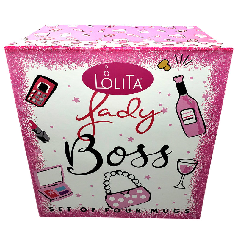 Ensemble de 4 tasses Lolita® Lady Boss