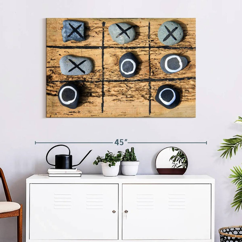 Senne Tic Tac Toe Game, 26" H x 39" W
