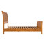 Lit plateforme en bois massif Valencia avec pied de lit assorti Valencia-1230722590-1230722588