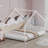 Children's Bed Frame with LED Light Strips-394666336-394666338