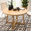 VOKSA Solid Wood Dining Table
