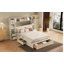 Lit plateforme en bois avec table de chevet tout-en-un 2-884902399