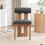 Chaise rembourrée en bois massif Morral-2117790798