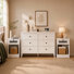 3 Piece Bedroom Set (2 Nightstands And 1 Dresser)