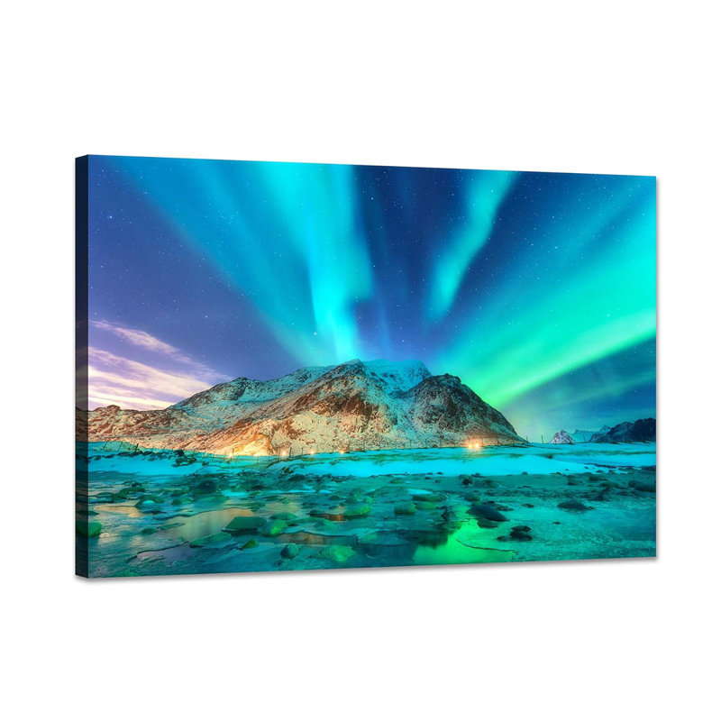 1 Piece Wrapped Canvas Wall Art