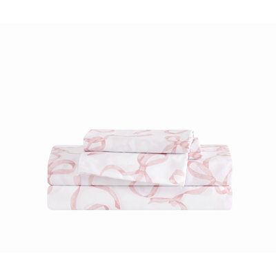Truly Soft Printed Bow Sheet Sets