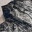 Tapis abstrait à poils longs noir / bleu marine / gris-70569944