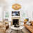 Clava 6 - Light Dimmable Hand-woven Rattan Bohemian Drum Chandelier for Living Room Kitchen Entryway Hallway Foyer