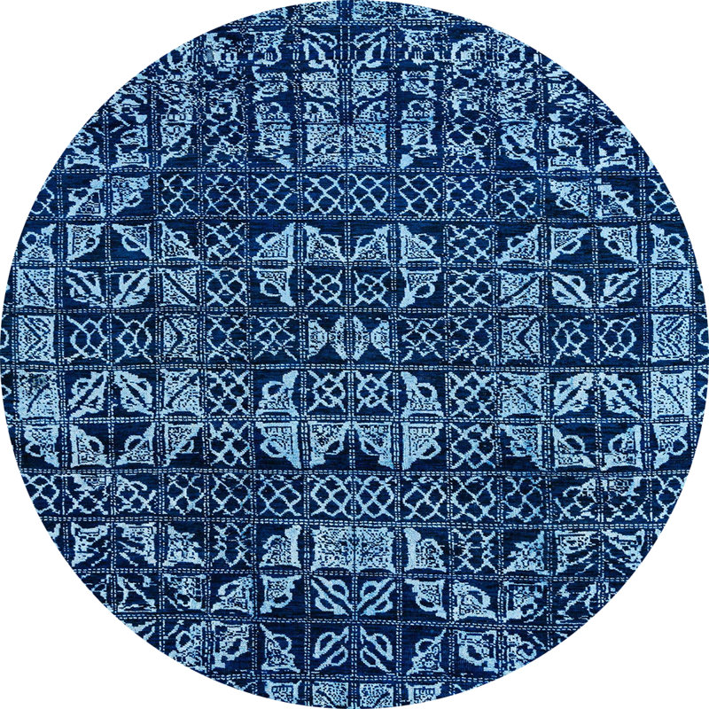 Tapis abstrait moderne 4490, Rond 4 pi