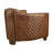 Paynesville Tufted Genuine Leather Upholstered Accent Arm Barrel Chair-548331409