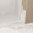 Shower Door  - 1/4"(6Mm) Tempered Glass, Chrome Aluminum Frame Material, Explosion Proof Film-124402428