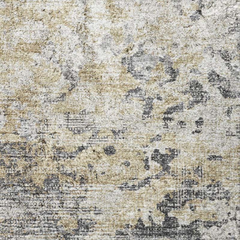 Premium Machine Washable Dream Shag ADS70 Soft Abstract Rug, 5' x 7'6", Moody