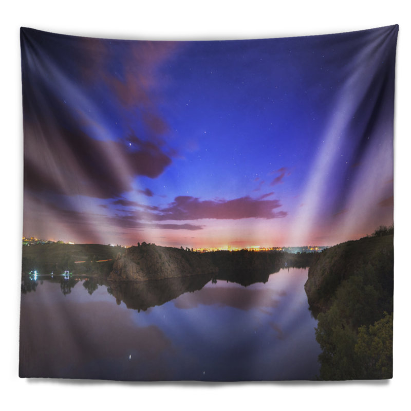 Polyester Tapestry, 78" H x 92" W