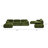 Sigma Upholstered L-Shaped Sectional Reversible-1088089782