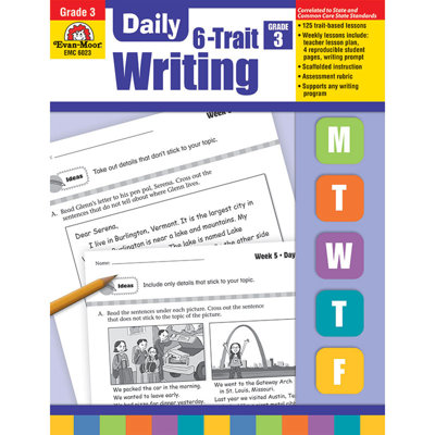 Daily 6 Trait Writing Grade 3 Book