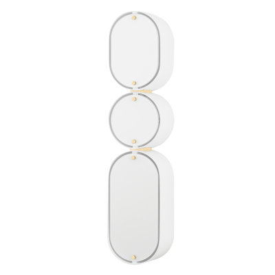 Opal 3 Light Wall Sconce
