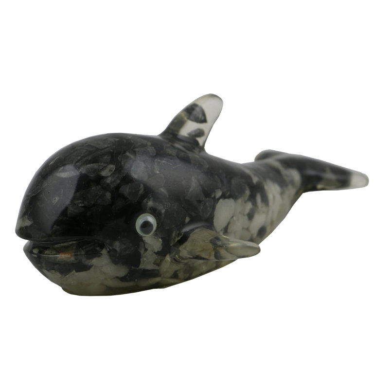 Figurine de galet orque Seva