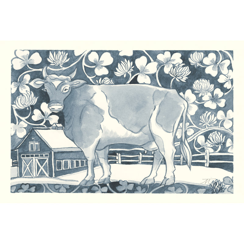 Farm Life II by Miranda Thomas - Wrapped Canvas Painting, 30cm H x 46cm W