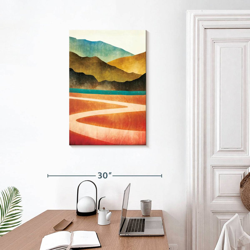 Avery Mountain Trail Abstract, 30" H x 20" W