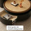 Table basse ronde pour petit salon-129498054-129498053