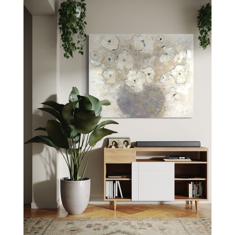 Vase Ag - peinture sur toile, Toile tendue