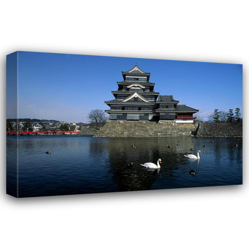 Tour du château de Matsumoto, H 16 po x l 24 po
