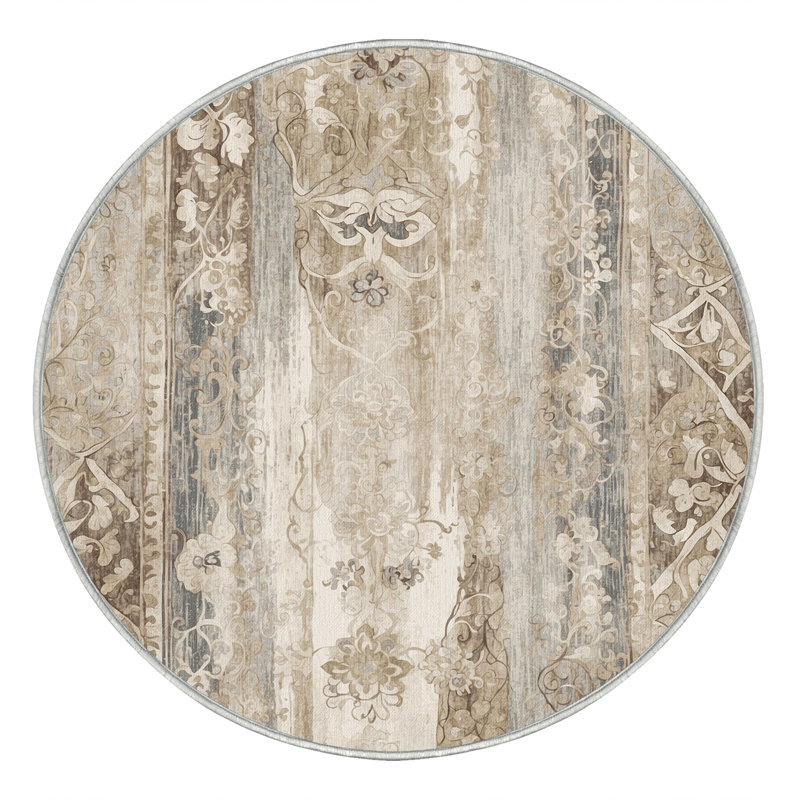 Silken Sands Rug, Round 6'