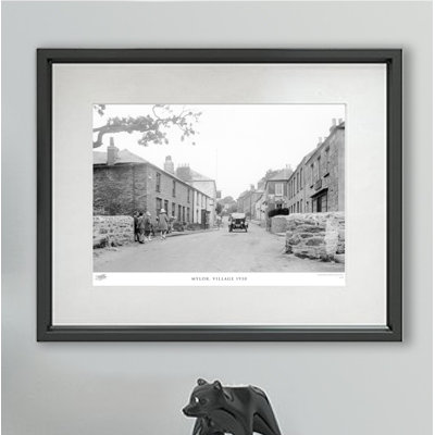 Mylor, Village 1930 - Single Picture Frame Print
