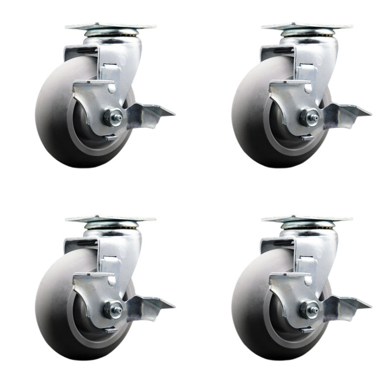 Thermoplastic Rubber Caster