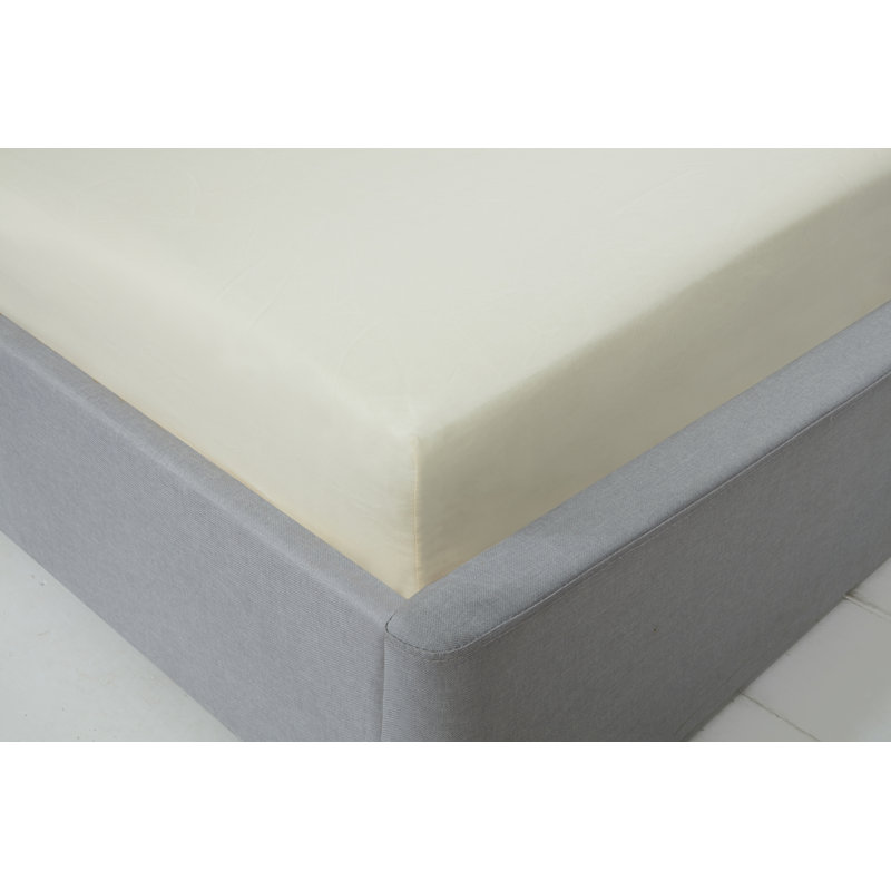 Kirke Flannel Fitted Sheet, Cream, Kingsize (5')