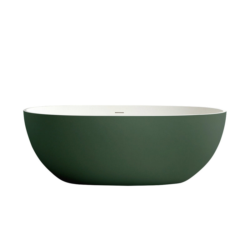 Baignoire de trempage autoportante 65 po. X 29,5 po. 65 po.
