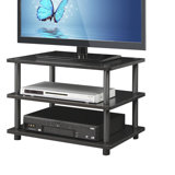 Easy Assembly 3-Tier Corner TV Stand