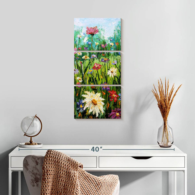 Acrylic Botanical, 27" H x 12" W