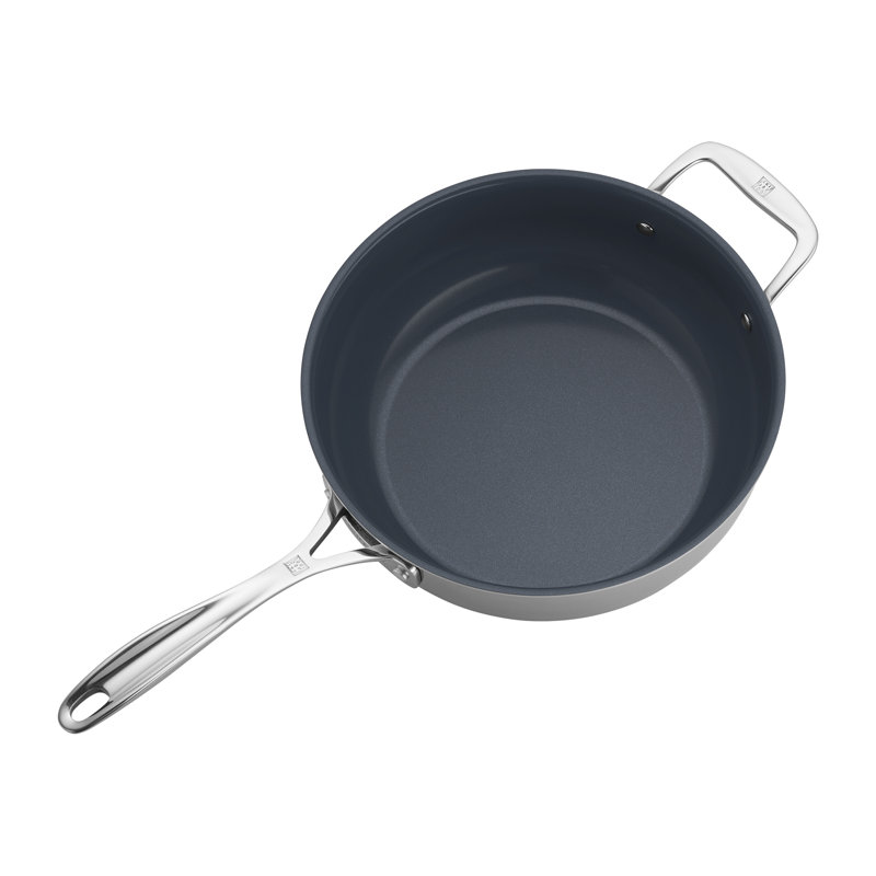 Zwilling Clad CFX 4.5-qt Stainless Steel Ceramic Nonstick Perfect Pan