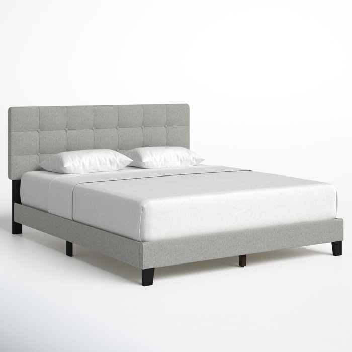 Andover Mills™ Abdiel Upholstered Platform Bed & Reviews | Wayfair