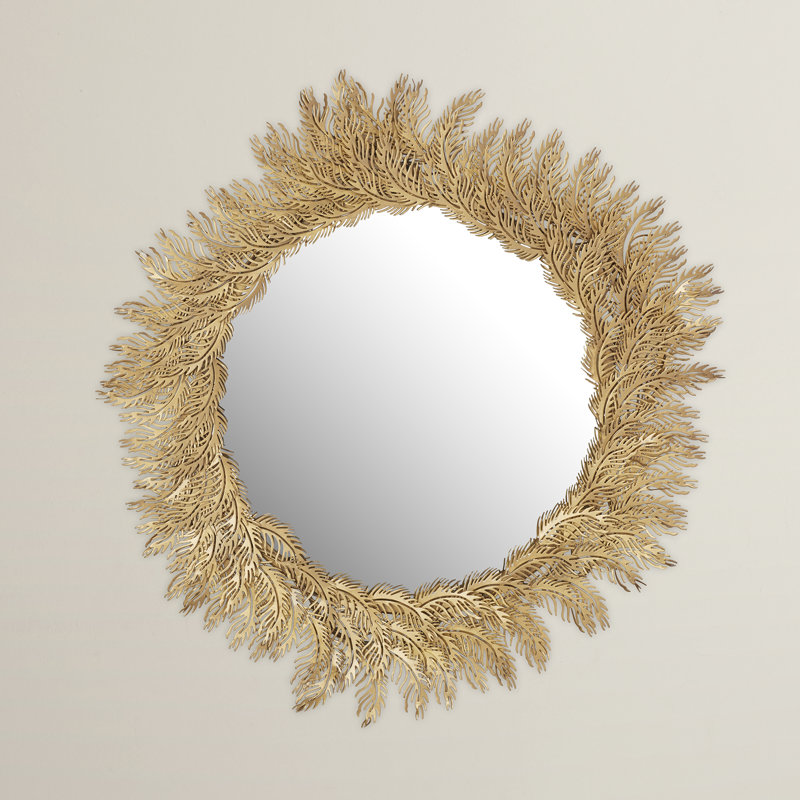 Metal Flat Wall Mirror