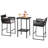 Tannehill 3-Piece Steel Outdoor Bar Set-85875316