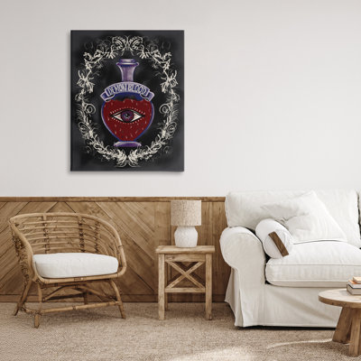 Toile de pot de sang Demon, design par Connie Summers
