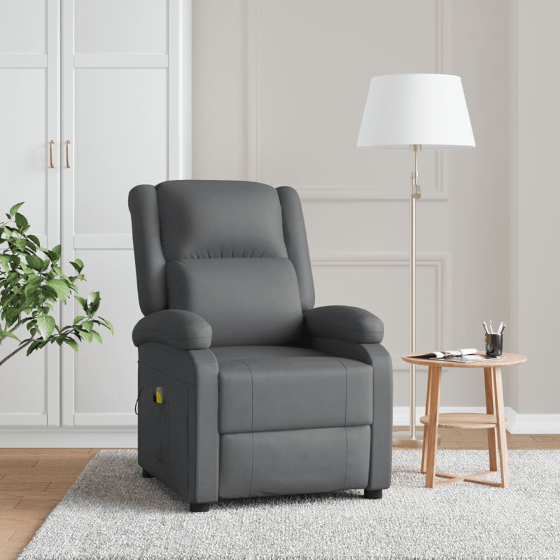 Fauteuil de massage, Gris anthracite