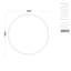 Altham Metal Round Wall Mirror-91019008