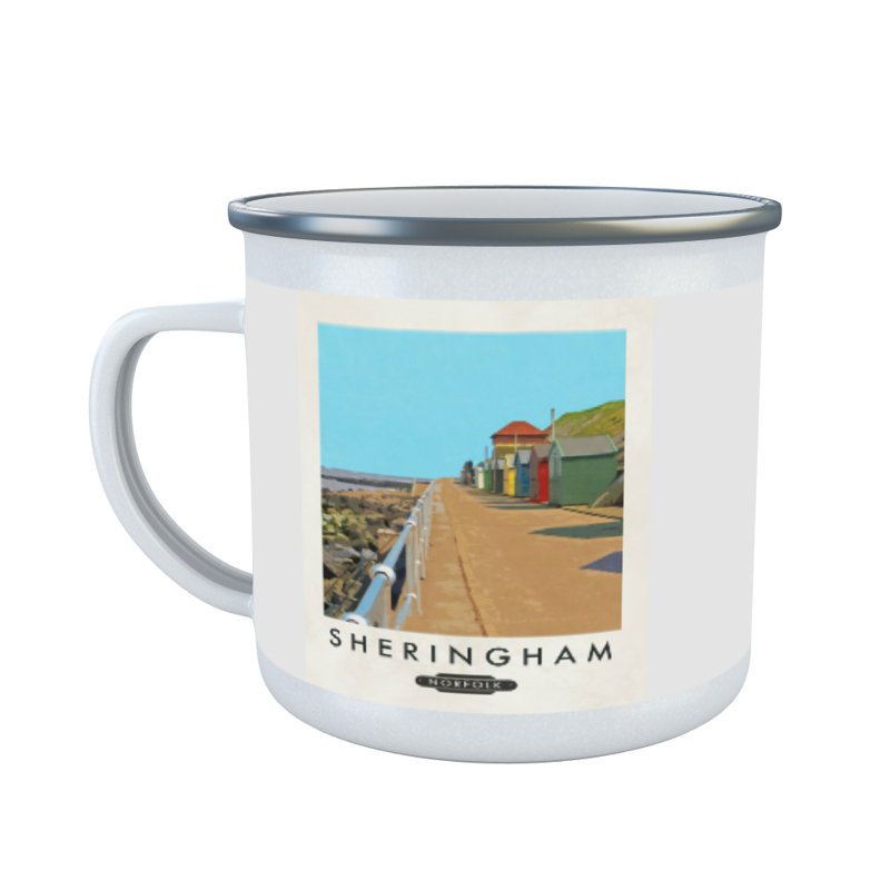 Cross Enamelware Camping Mug
