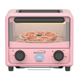 Mini Toaster Oven with Removable Non-Stick Griddle