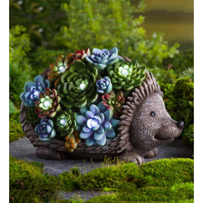 Dekou Animals Weather Resistant Plastic Garden Statue