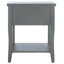 Table de bout en bois massif avec rangement Joanna-16216623
