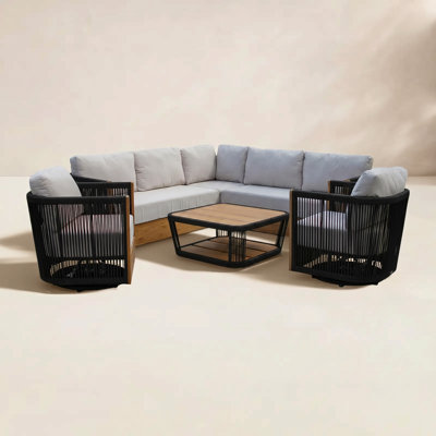 Aniston 7-Person Sunbrella® Patio Seating Group