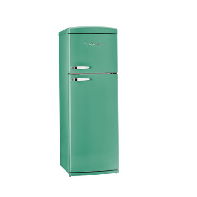 Classic Retro 23,8 po Pi. Réfrigérateur congélateur sans givre, Energy Star