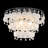 3-Light Tiered Shell Decor Flush Mount Ceiling Light Fixture-1761483141