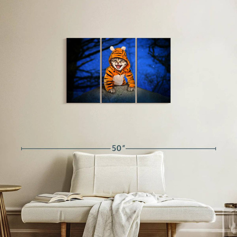 Chat d'Halloween, H 20 po x l 33 po