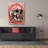 'Orange Skull' by Dean Russo Studios, Canvas Wall Art-237005884